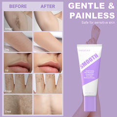 PHOFAY aloe and hyaluronic acid formula shown for soothing skin care.