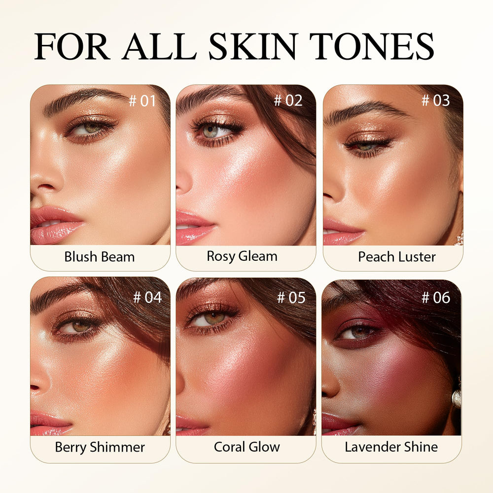 PHOFAY luminous blush day-to-night versatility for multiple looks.