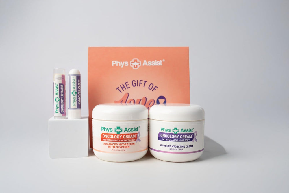 PhysAssist fragrance-free face and body cream soothes sensitive skin during therapy