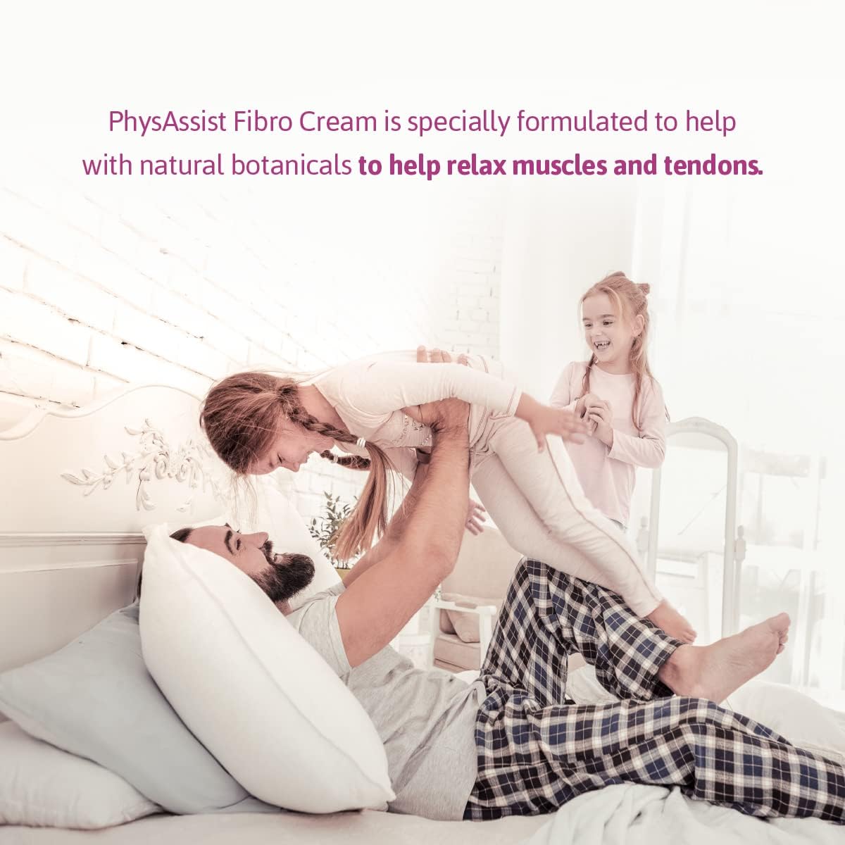 PhysAssist Fibro Cream on the neck for cooling comfort