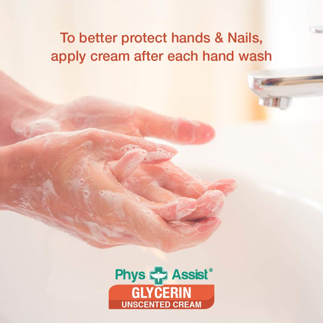 PhysAssist fragrance-free label emphasizes suitability for sensitive skin