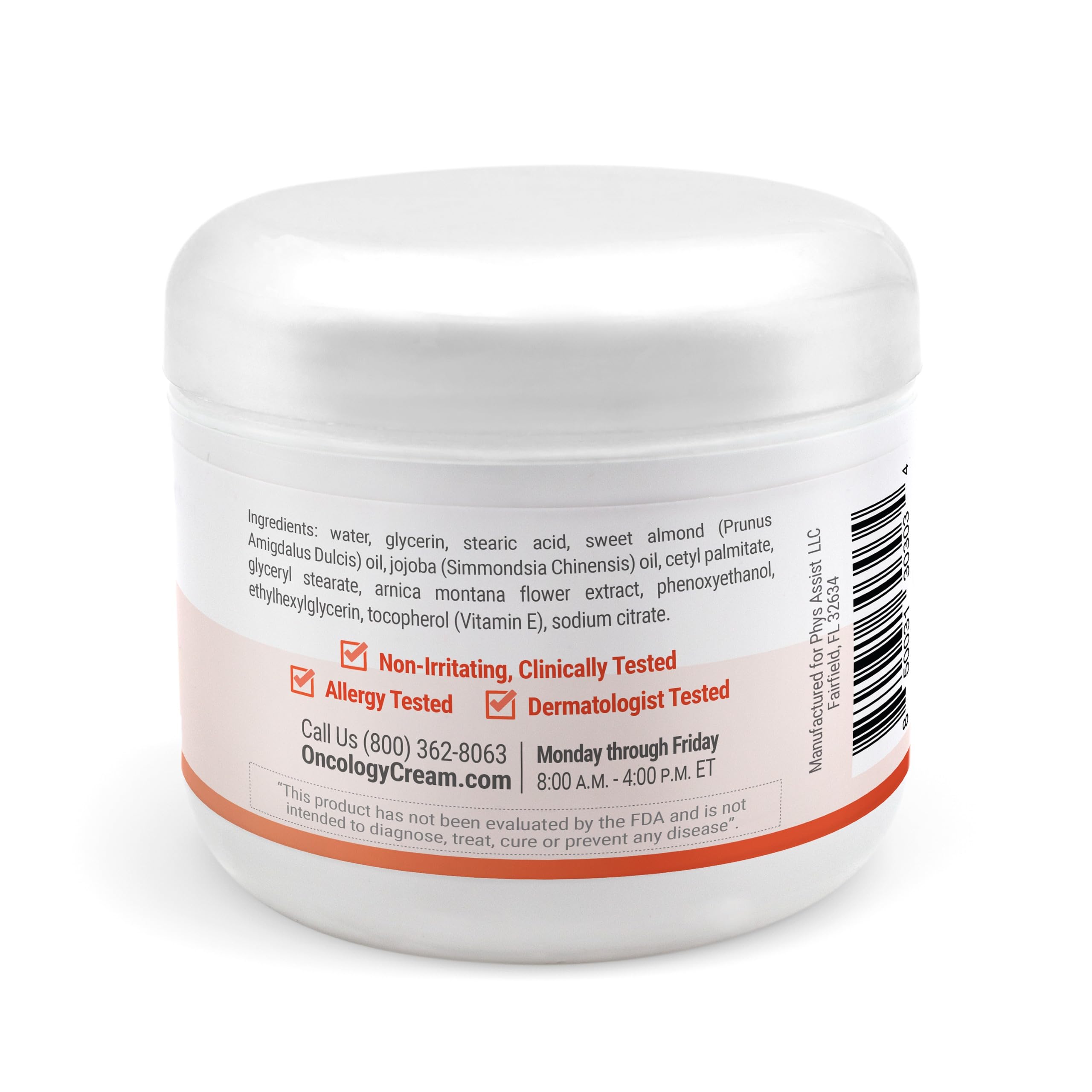 PhysAssist oncology cream botanicals provides hydrating care for skin during treatments