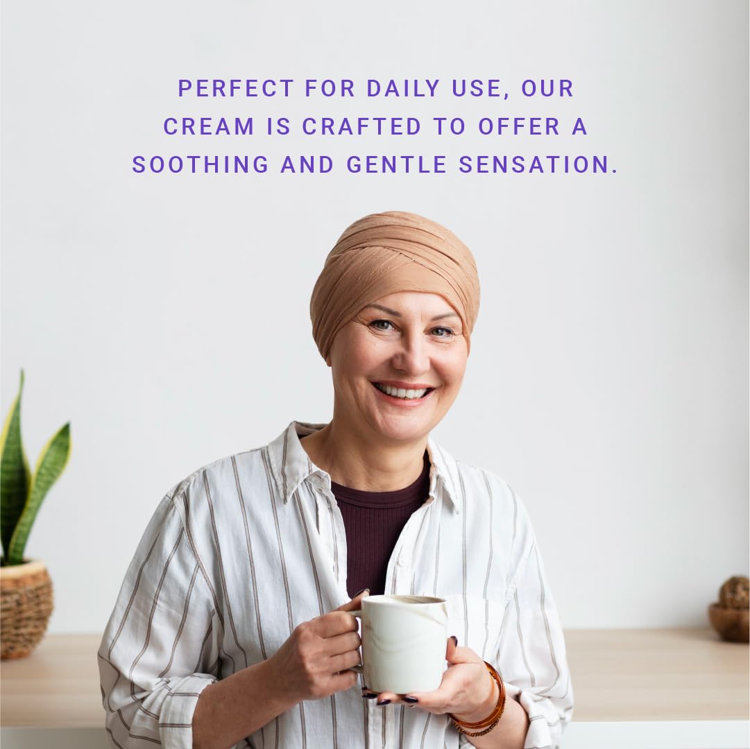 PhysAssist Oncology Cream calming scent close-up suggests relaxing routine