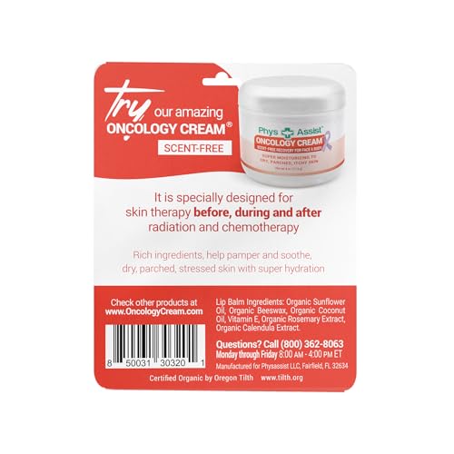 PhysAssist balm highlights organic ingredients like sunflower oil and calendula