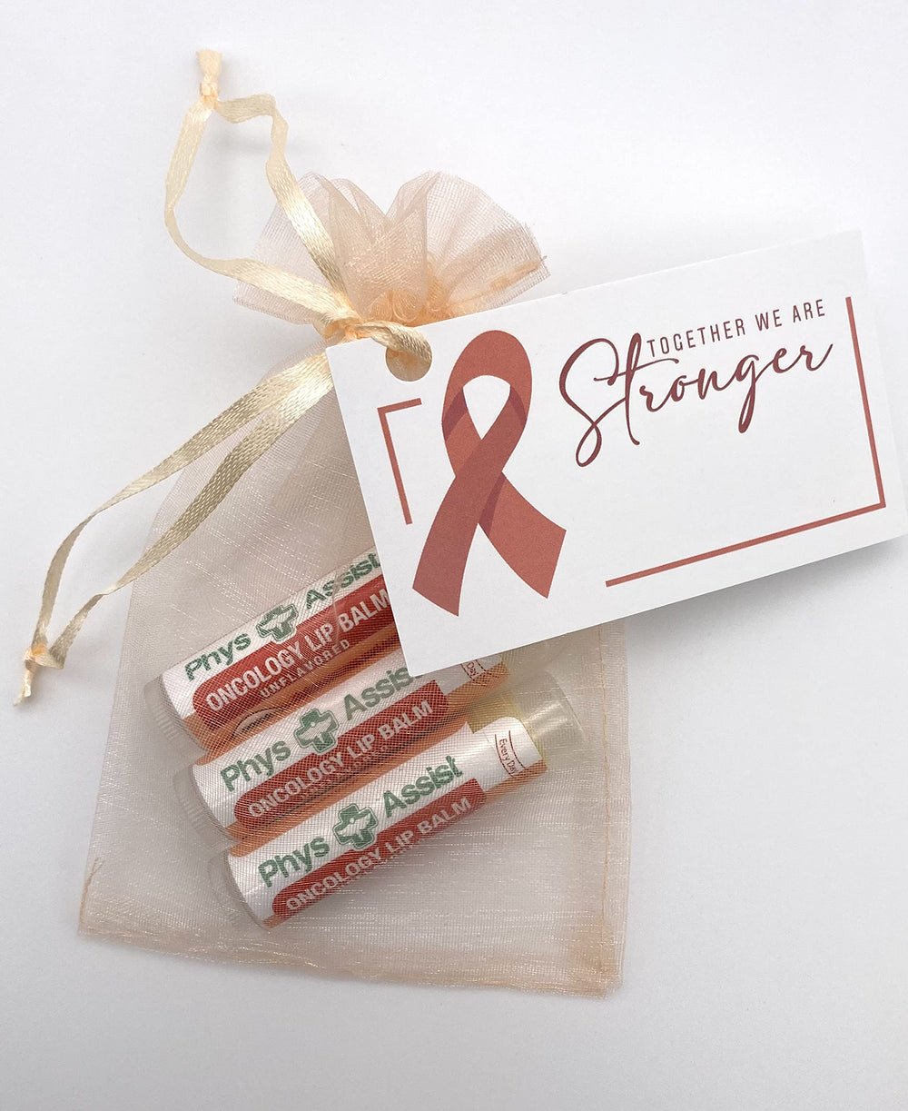 USDA Organic label visible on PhysAssist Oncology Lip Balm packaging