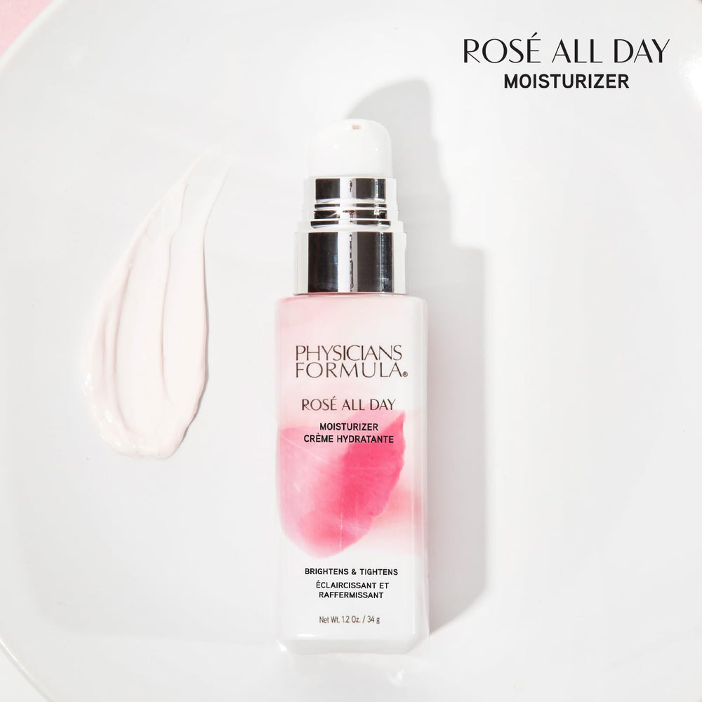 Physicians Formula Brightening finish suggests radiant complexion with a lightweight feel.