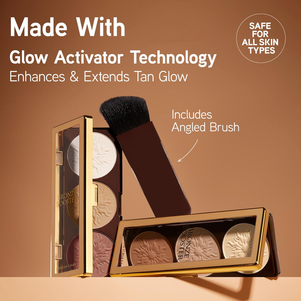Compact includes a full brush for on-the-go touch-ups with Physicians Formula