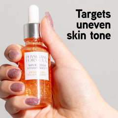 Physicians Formula hydrogel encapsulation detail emphasizes gentle, controlled release.