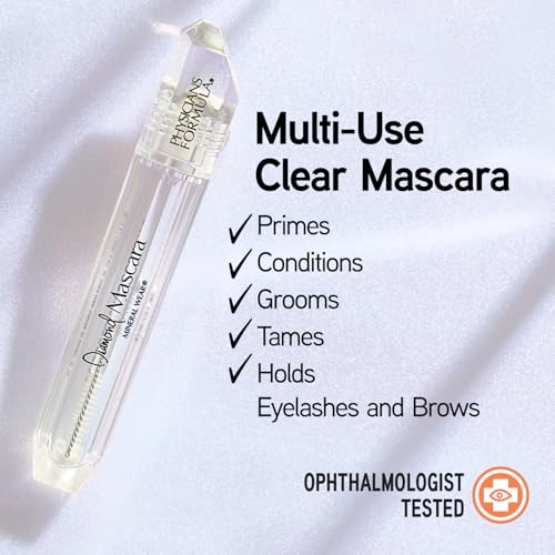 Physicians Formula Mineral Wear Diamond Mascara primes lashes and brows for natural definition.