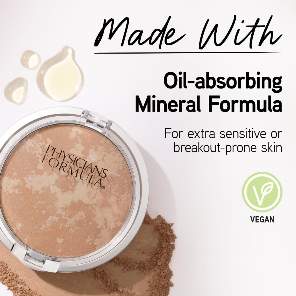 Sensitive skin testing scene highlighting hypoallergenic, fragrance-free makeup by Physicians Formula.