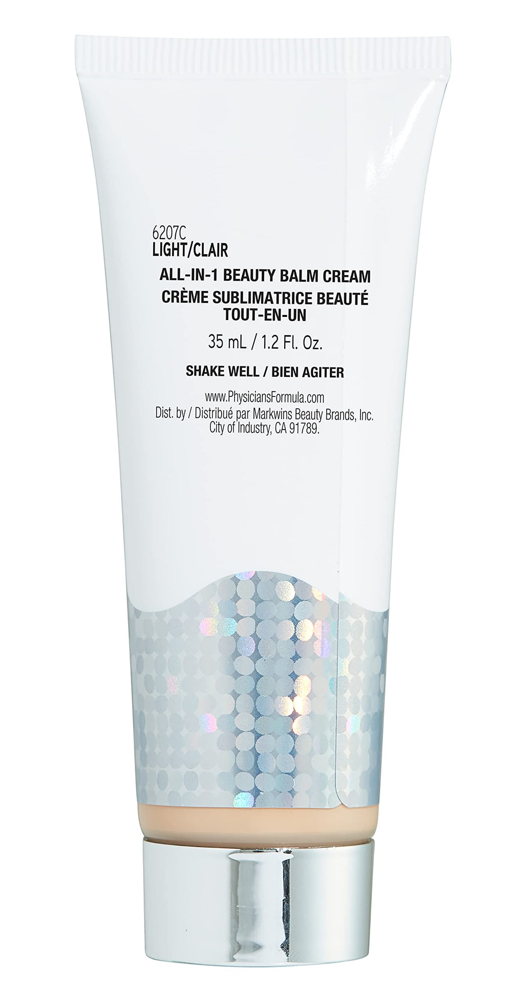 Packaging photo emphasizing cruelty-free badge on Physicians Formula Super BB Cream.