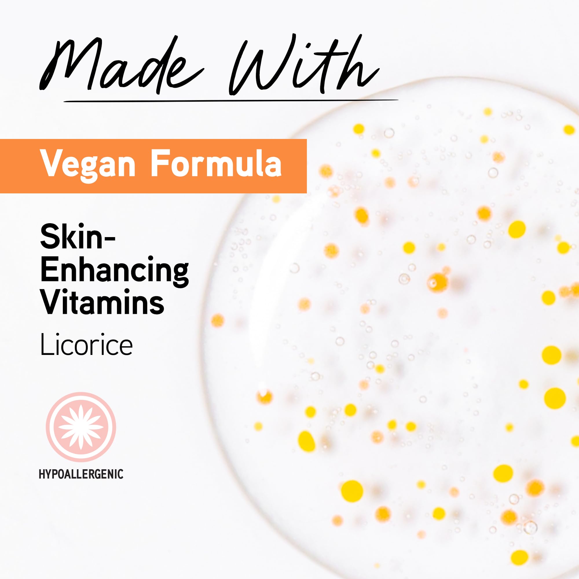 Physicians Formula Vitamin C serum pump demonstrates easy, customizable application.