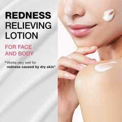 Close-up texture of Physiogel Calming Relief lotion for sensitive skin care