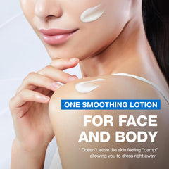Physiogel DMT lotion with whipped-cream texture absorbs quickly and cleanly.