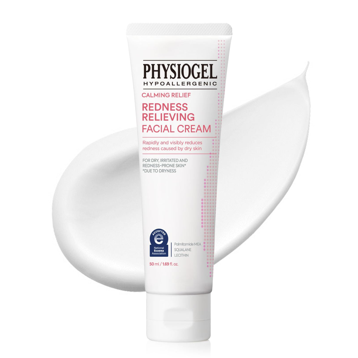 PHYSIOGEL redness reducing cream bottle for barrier care.