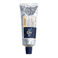 PHYTO 7 hydrating day cream tube closeup showing weightless moisture for fine hair