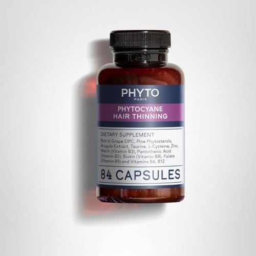 PHYTOCYANE vegan label close-up emphasizes lactose-free and gluten-free features.