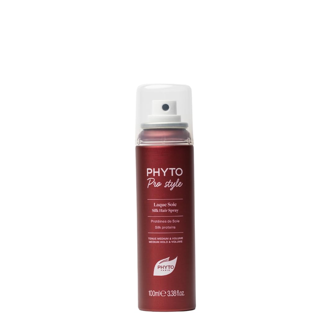 PHYTO PRO STYLE Laque Soie bottle for flexible hold and shine.