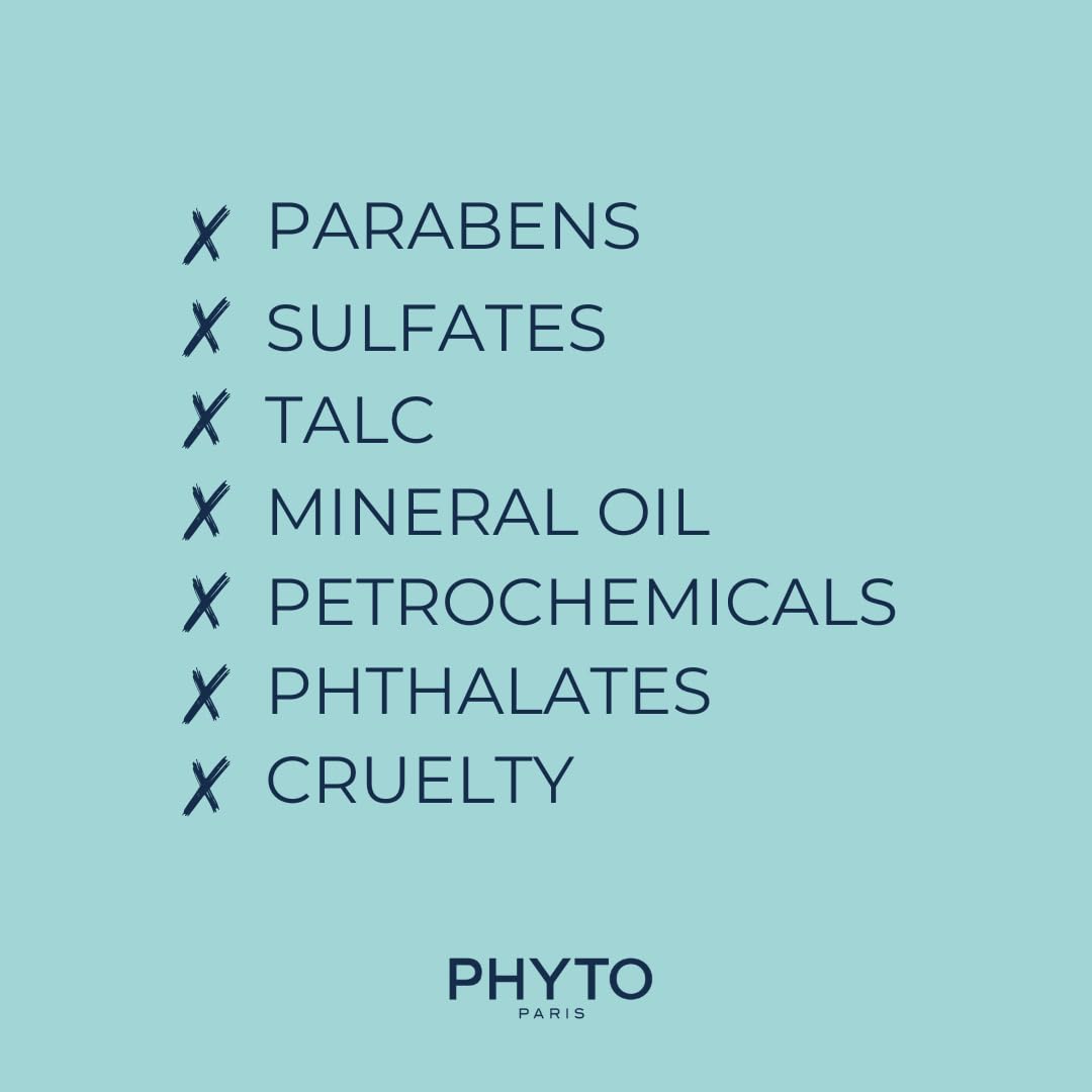 PHYTO Scalp Solutions Dandruff Shampoo on-scalp shot emphasizes soothing wash.