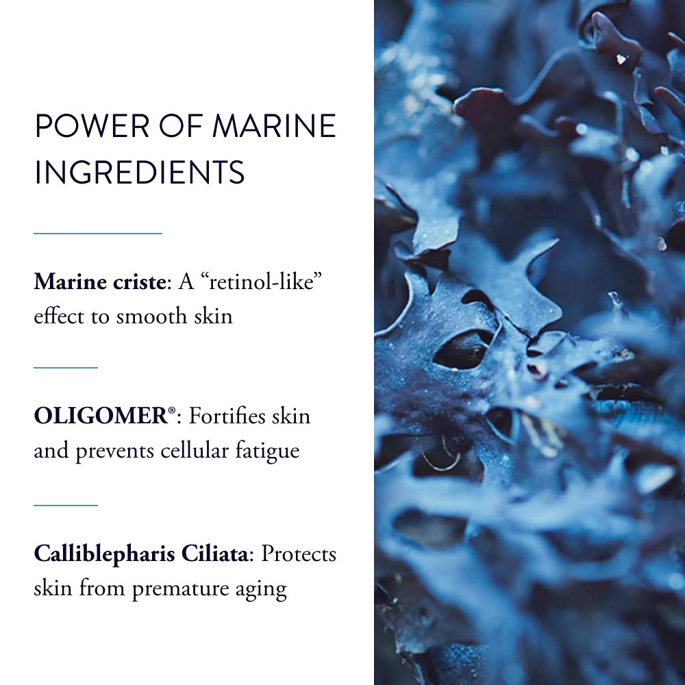 Phytomer eye cream texture swirl highlighting luxurious, nourishing formula.