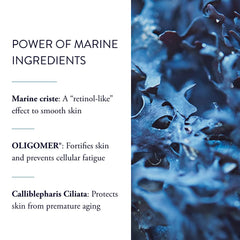 Phytomer eye cream texture swirl highlighting luxurious, nourishing formula.