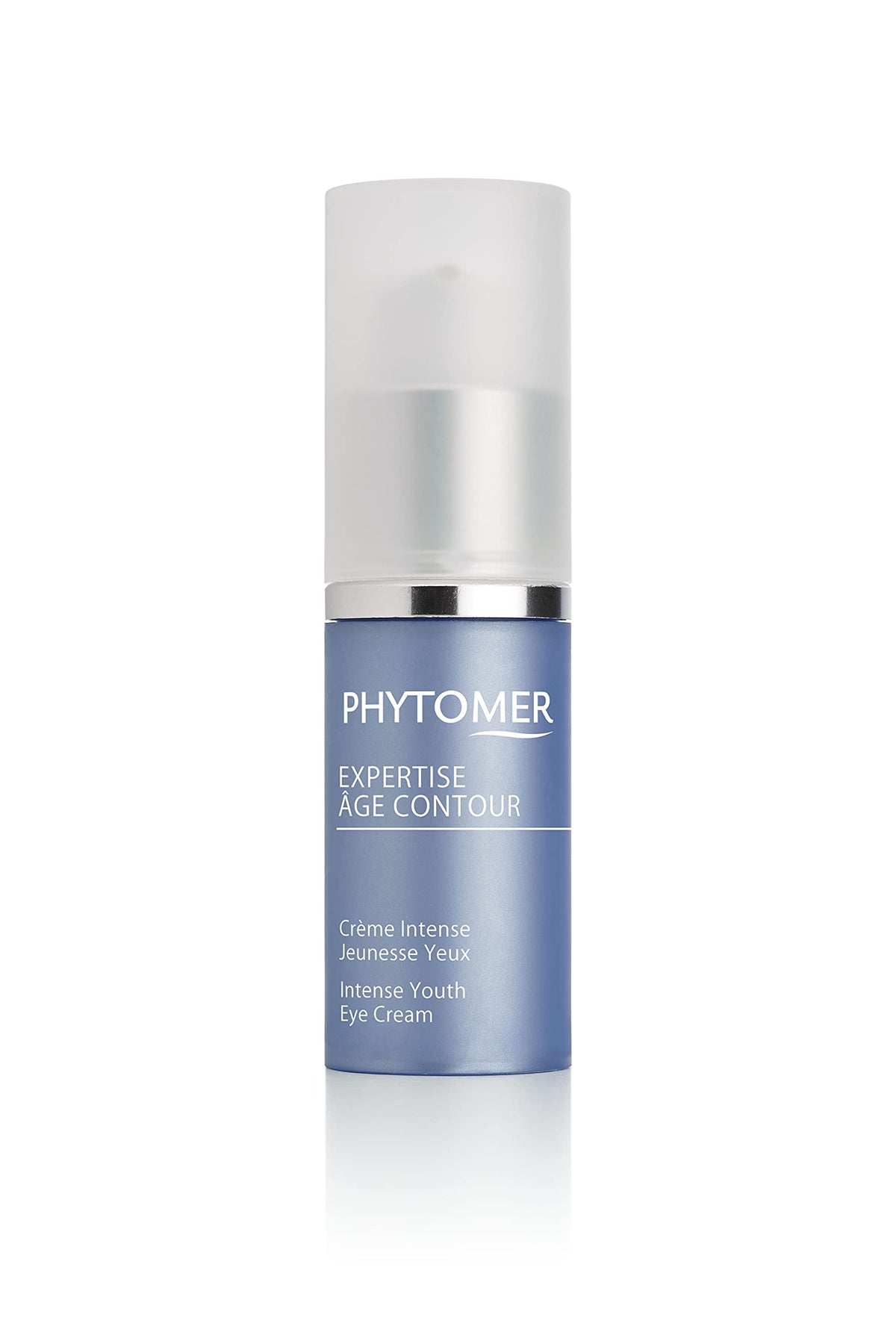 Phytomer Expertise Age Contour Eye Cream tube closeup for premium anti-aging care.