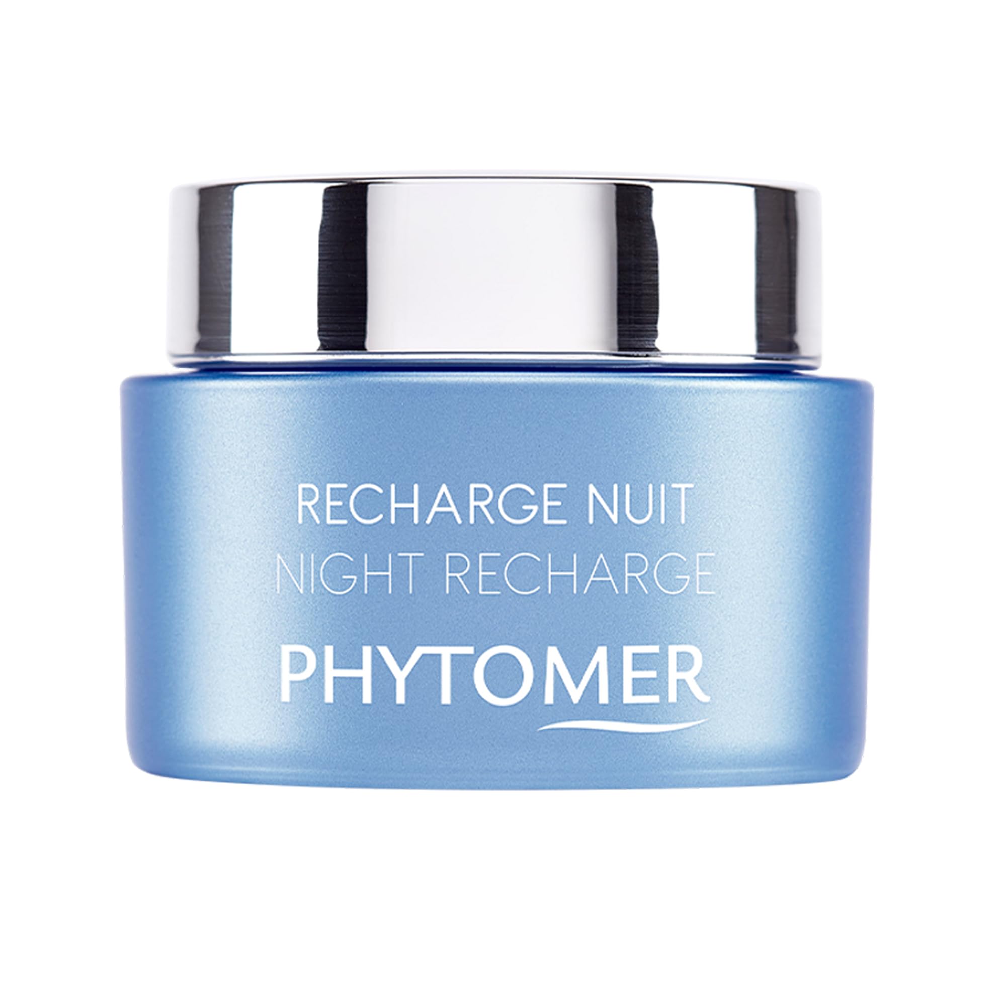 PHYTOMER Night Recharge jar closeup showing overnight hydration