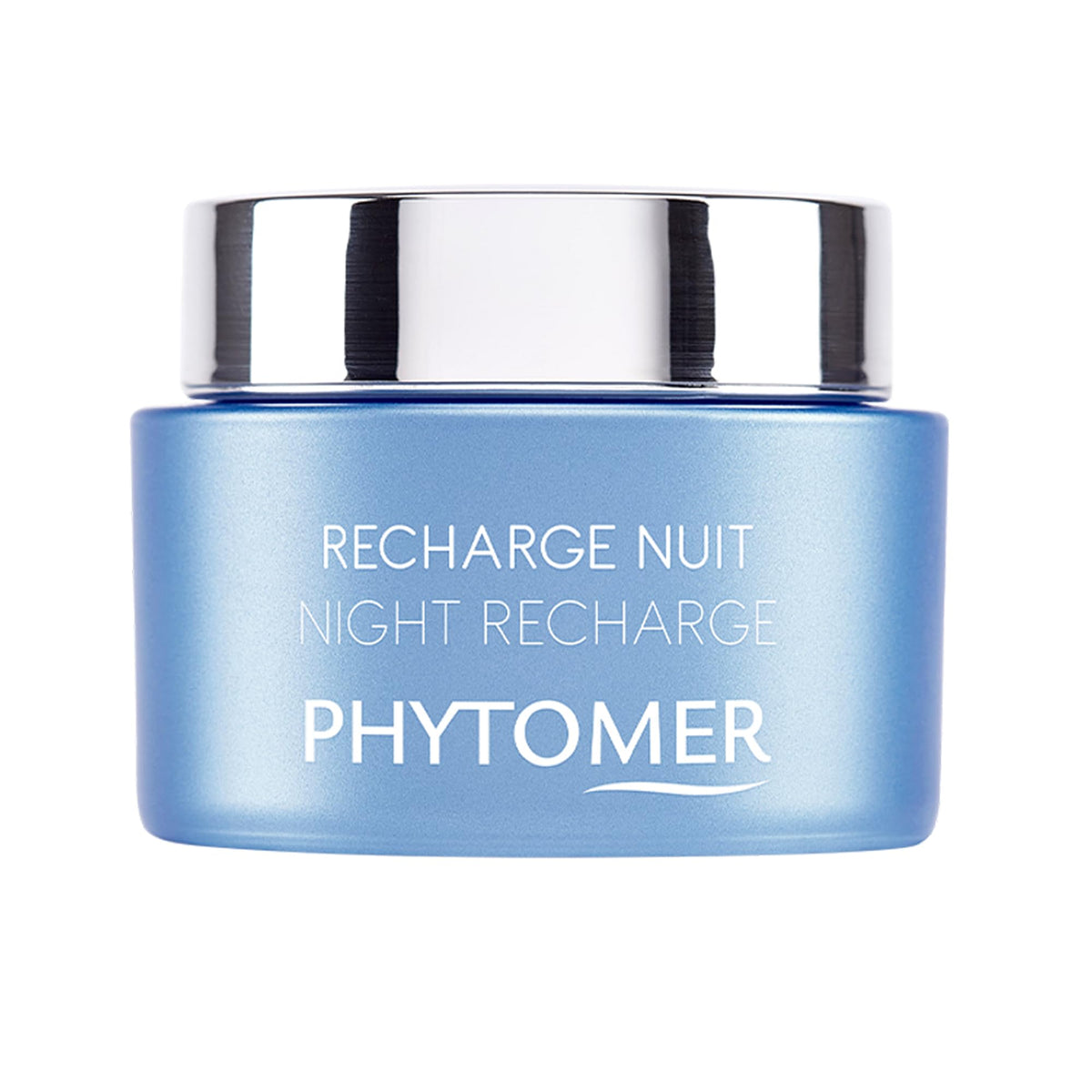 PHYTOMER Night Recharge jar closeup showing overnight hydration