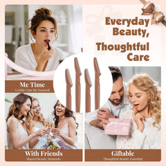 Phyyixs ergonomic handle enables steady control during brow and facial touch-ups.
