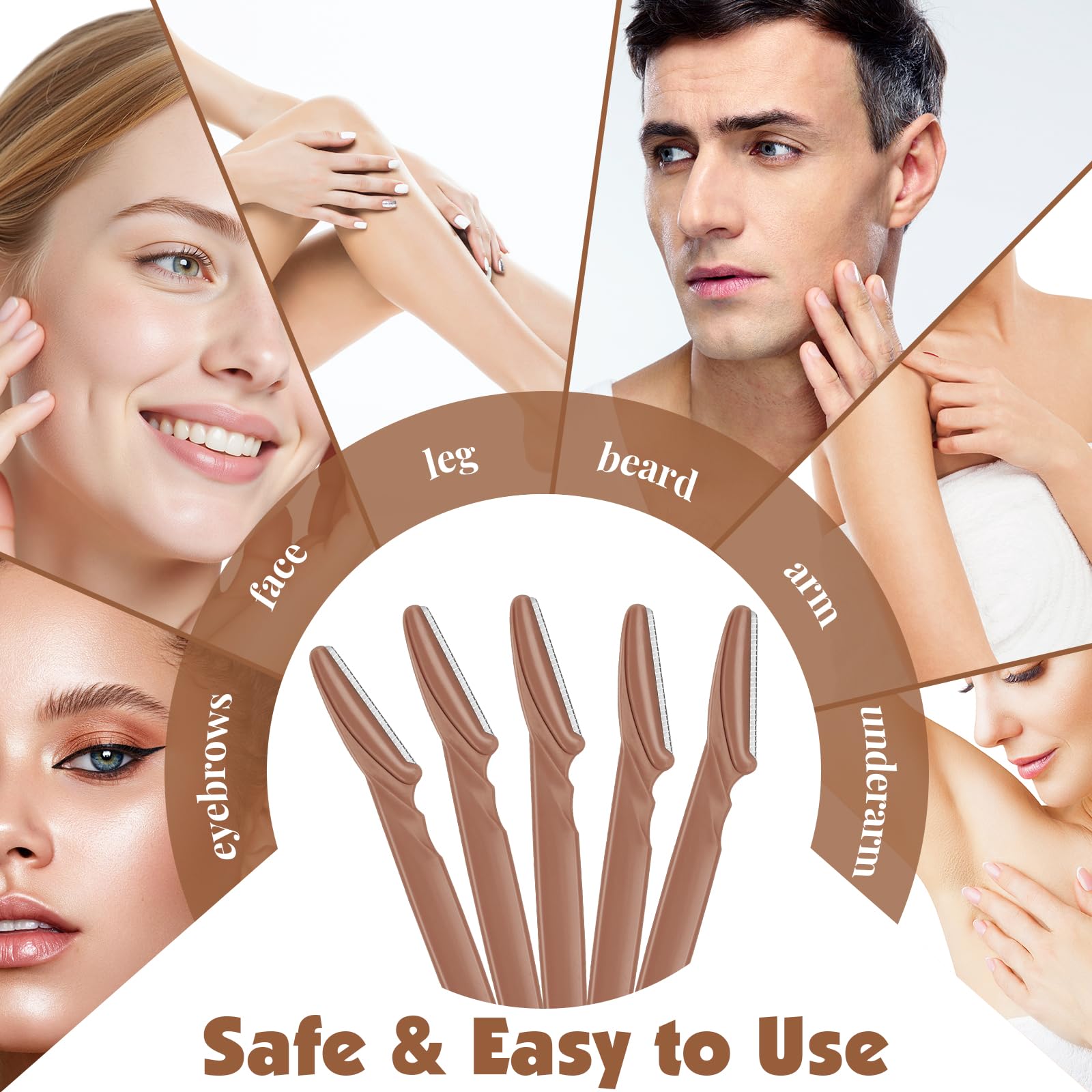 Phyyixs safety guard helps reduce nicks for smoother home grooming.