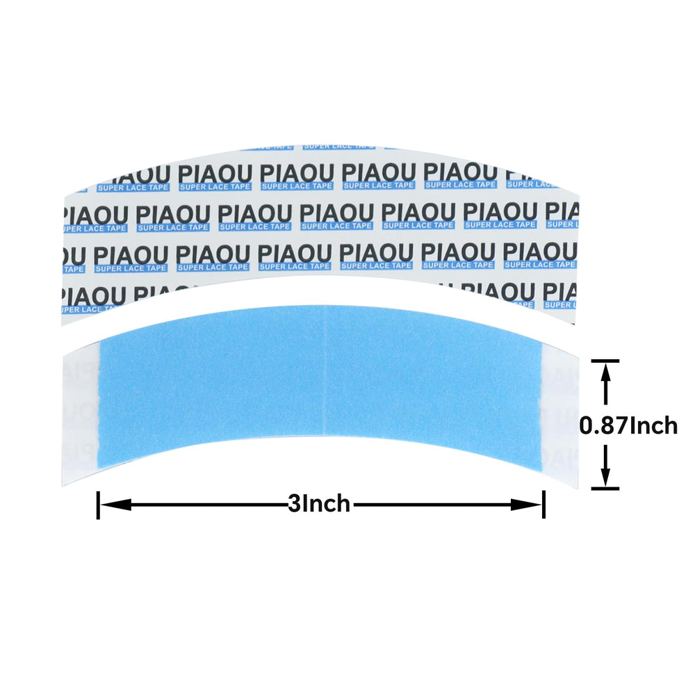 piaou waterproof wig tape provides strong hold even when wet
