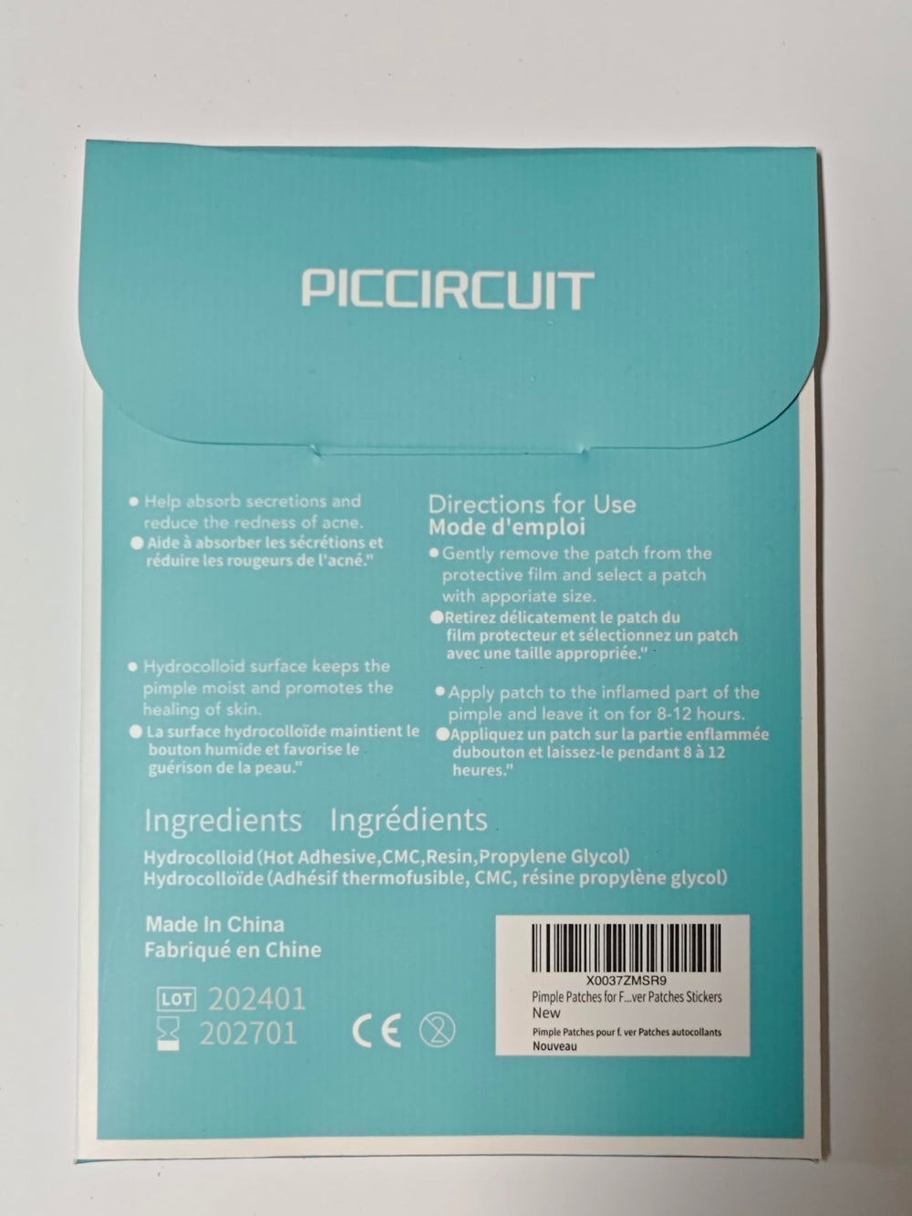 PICcircuit patches blend with skin tone for a subtle, invisible look.