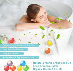 PickMora jasmine bath bomb creates a luxurious, fragrant soak.