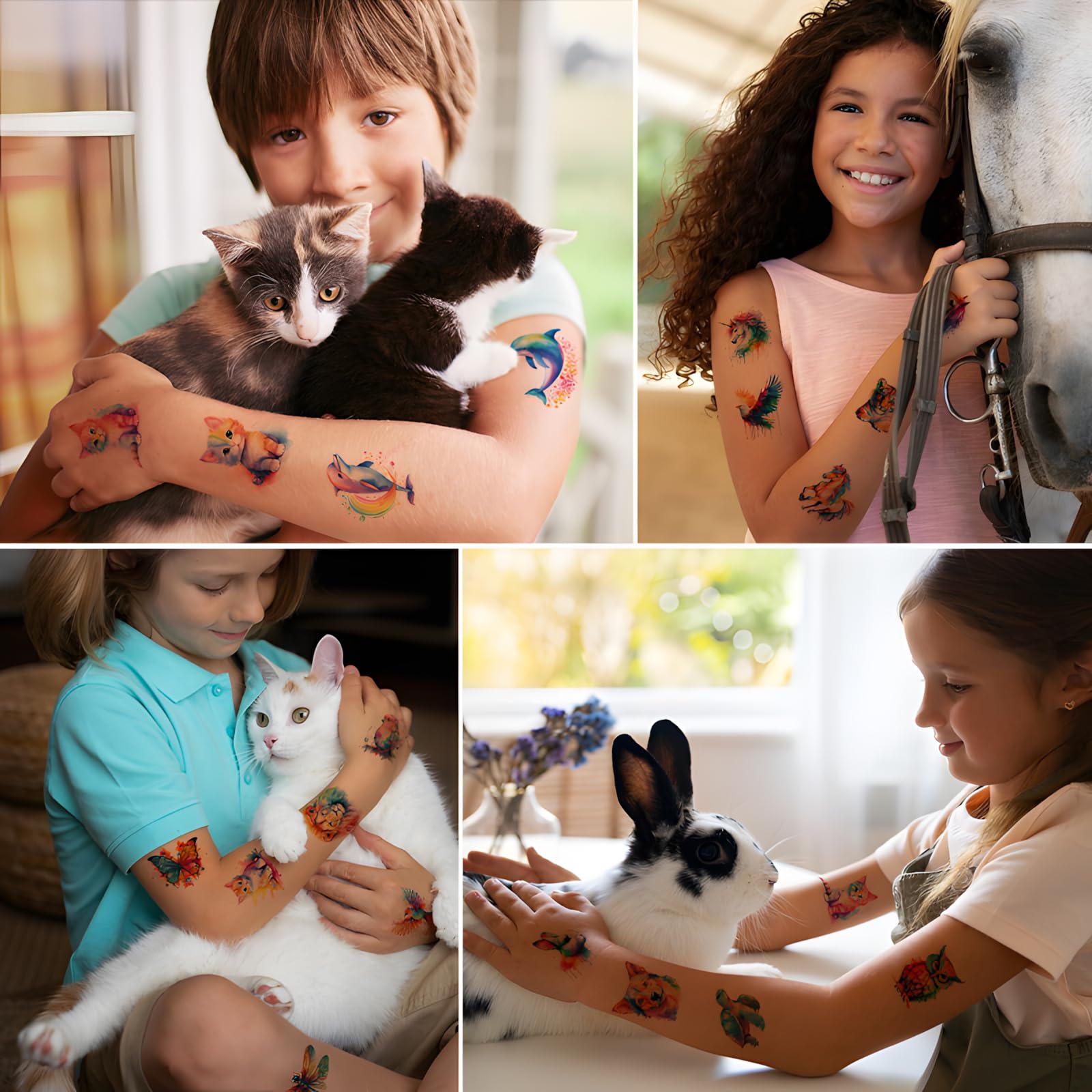 PieceLife colorful animal designs brighten birthday parties and holiday events.