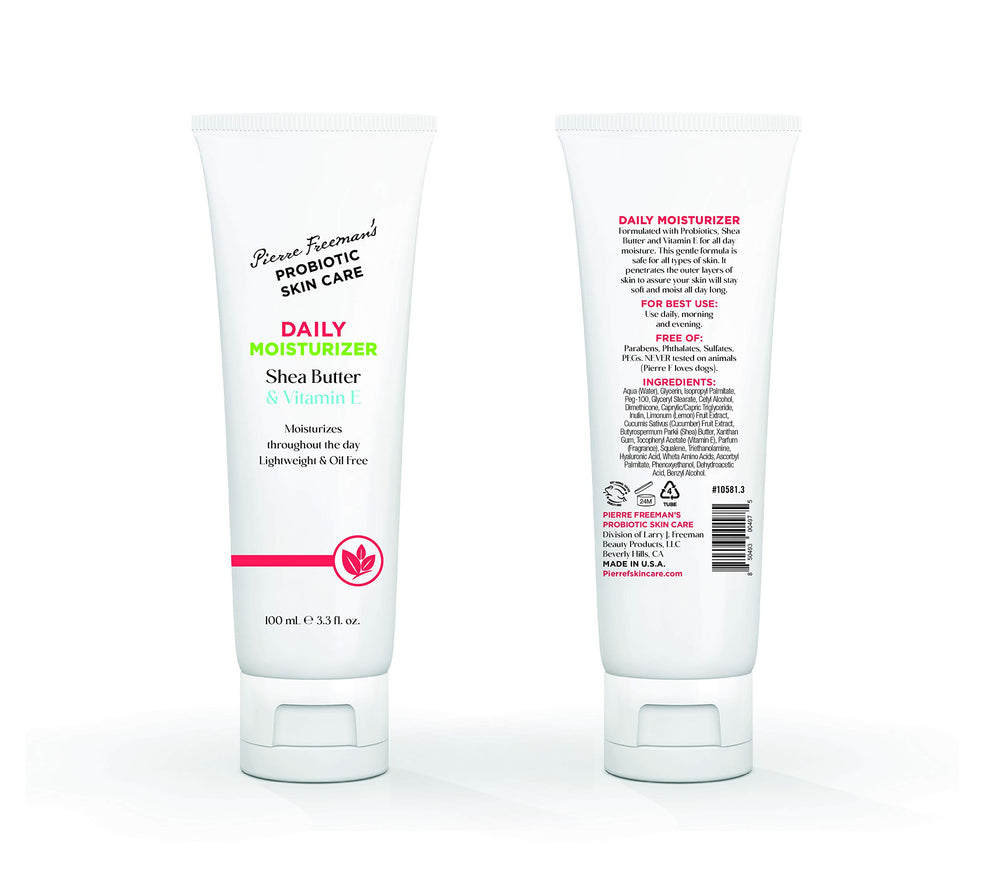 Pierre Freeman's Probiotic Skin Care 3.3 oz packaging on display