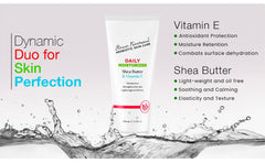 Pierre Freeman's Probiotic Skin Care Daily Moisturizer with shea butter demonstrates soothing, rich cream
