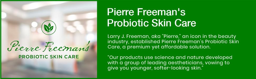 Pierre Freeman's Probiotic Skin Care cream glow after application on skin