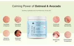 Pierre Freeman's avocado detail emphasizes deep hydration for dull skin