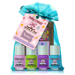 Piggy Paint Funny Bunny bottle with vibrant color for kids’ nails.
