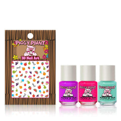 Piggy Paint Happy Hands Set color swatches reveal kid friendly shades