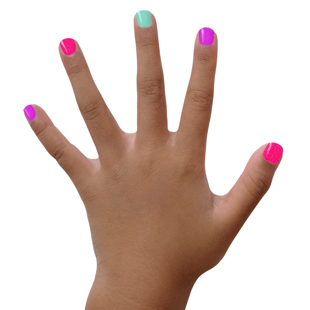 Piggy Paint Happy Hands Set nail art stickers for easy DIY designs