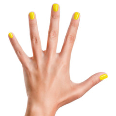 Child applies Piggy Paint with friends, enjoying safe nail color.