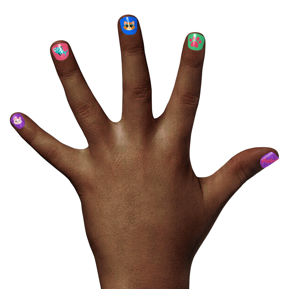 Piggy Paint PURRfect Paws mini bottles set for color variety