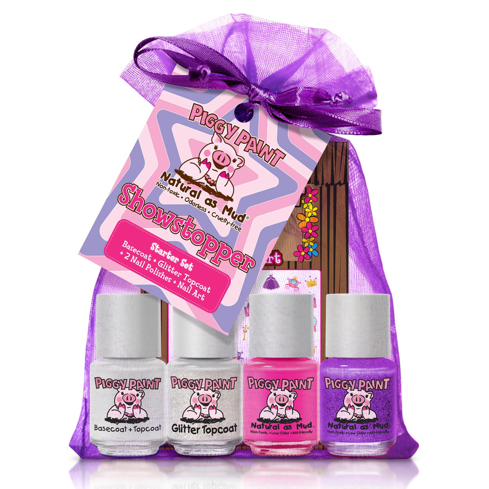 Piggy Paint showstopper basecoat bottle for smoother wear