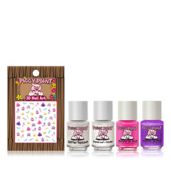 Piggy Paint showstopper glitter topcoat bottle adds sparkle
