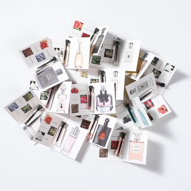 Pilestone fragrance sampler with 15 random vials for trying new scents.
