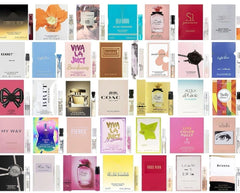 Pilestone sampler pack of 12 women's fragrances for travel testing.