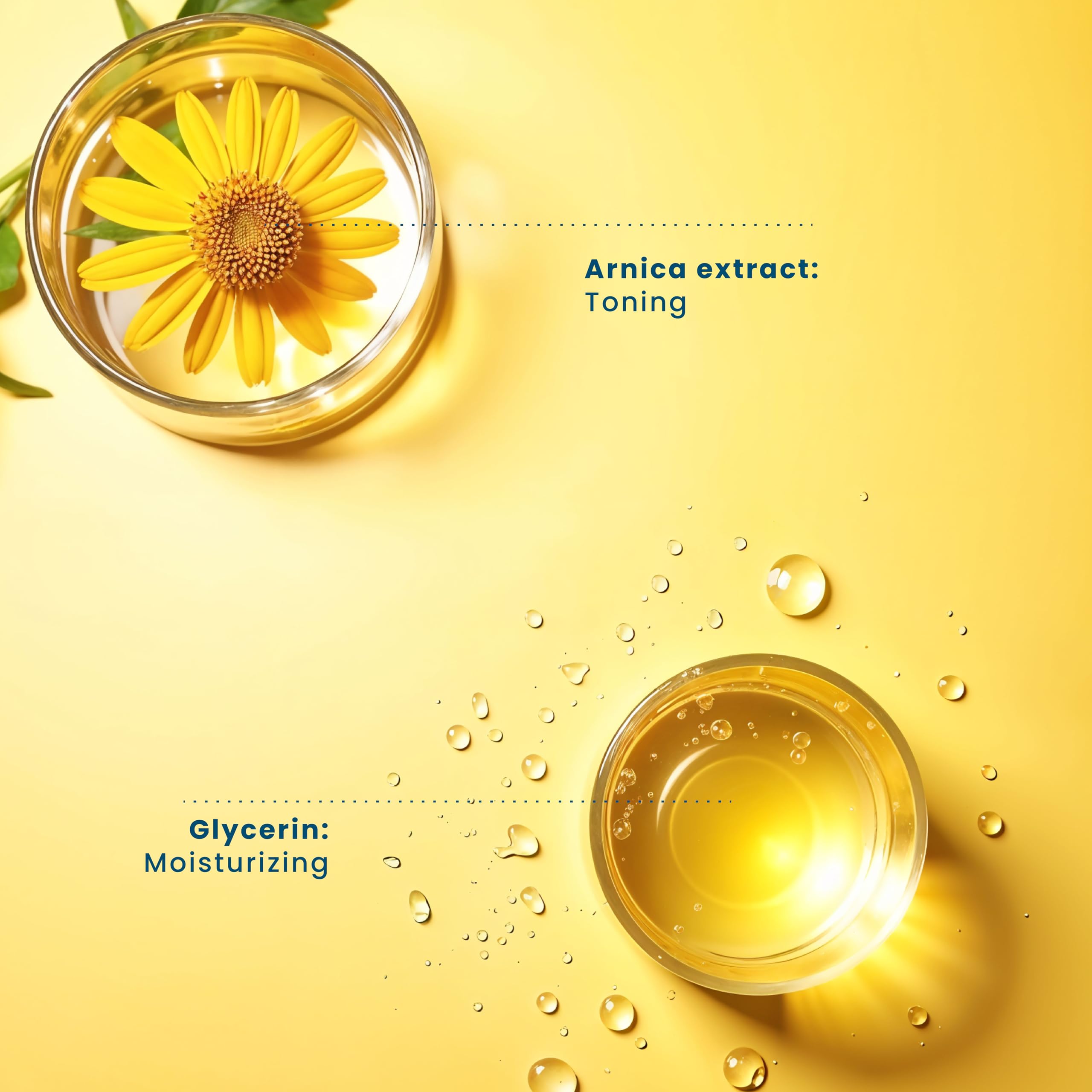 Texture close-up of Pili Natural Arnica Cream showing non-greasy finish