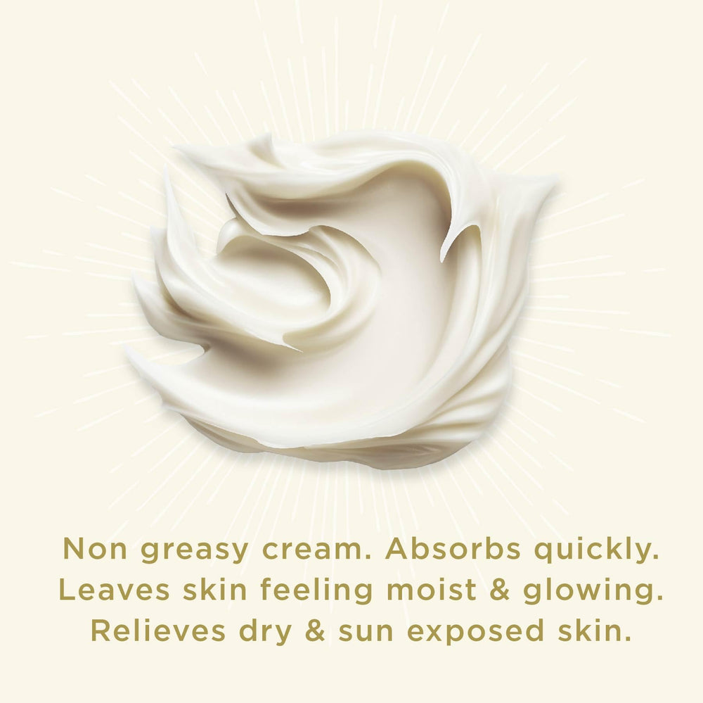 Pilotfish After Sun Body Butter spread demonstrates quick, non-greasy absorption on skin.