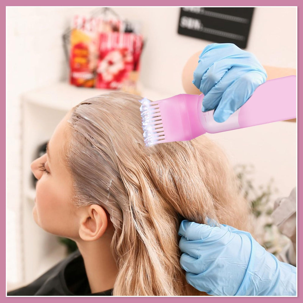 Pimoys travel friendly bottle for home salon or on the go treatments